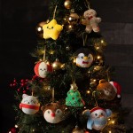Legami Plush Christmas Decoration - Snowman - Oh-oh-ohrnaments snowman SSD0008 8052694045388