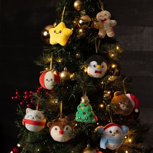 Legami Plush Christmas Decoration - Snowman - Oh-oh-ohrnaments snowman SSD0008 8052694045388