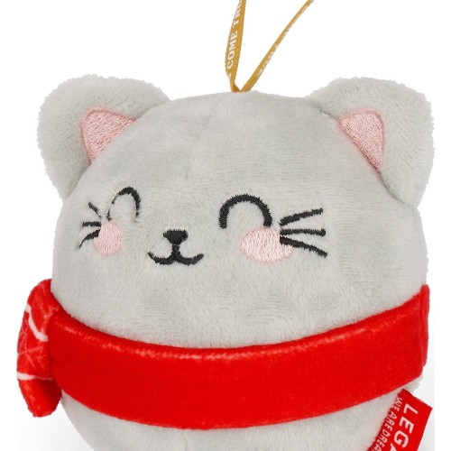λούτρινο Χριστουγεννιάτικο στολίδι Legami plush christmas decoration - Kitty - oh-oh-ohrnaments SSD0007 8052694045371