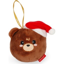 Legami Plush Christmas Decoration - Teddy Bear - Oh-oh-ohrnaments teddy bear SSD0005 8052694045357