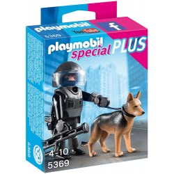 Playmobil Αστυνόμος Με Εκπαιδευμένο Σκύλο 5369 4008789053695