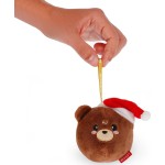 Legami Plush Christmas Decoration - Teddy Bear - Oh-oh-ohrnaments teddy bear SSD0005 8052694045357