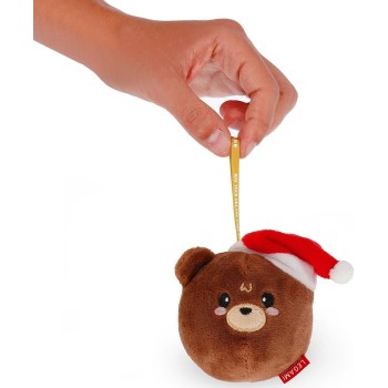 Legami Plush Christmas Decoration - Teddy Bear - Oh-oh-ohrnaments teddy bear SSD0005 8052694045357