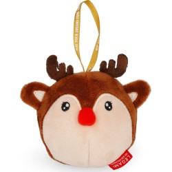 λούτρινο Χριστουγεννιάτικο στολίδι Legami plush christmas decoration - Reindeer - oh-oh-ohrnaments SSD0004 8052694045340
