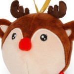 λούτρινο Χριστουγεννιάτικο στολίδι Legami plush christmas decoration - Reindeer - oh-oh-ohrnaments SSD0004 8052694045340