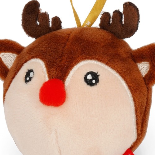 λούτρινο Χριστουγεννιάτικο στολίδι Legami plush christmas decoration - Reindeer - oh-oh-ohrnaments SSD0004 8052694045340