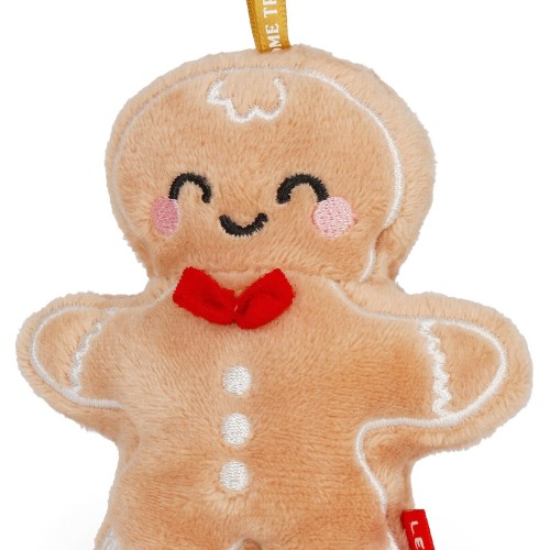 λούτρινο Χριστουγεννιάτικο στολίδι Legami plush christmas decoration - Ginger Bread ohrnaments SSD0003 8052694045333