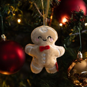 Legami Plush Christmas Decoration - Ginger Bread - Oh-oh-ohrnaments gingerbread SSD0003 8052694045333