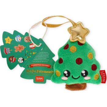 Legami Plush Christmas Decoration - Tree - Oh-oh-ohrnaments tree SSD0002 8052694045326