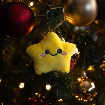 λούτρινο Χριστουγεννιάτικο στολίδι Legami plush christmas decoration - Star - oh-oh-ohrnaments SSD0001 8052694045319
