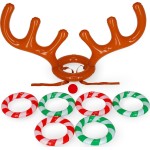 Legami Inflatable Ring Toss - Oh My Deer RIG0001 8052694045296