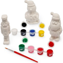 Legami Christmas Figurine Decorating Kit - Paint Your Christmas PSE0001 8052694045302