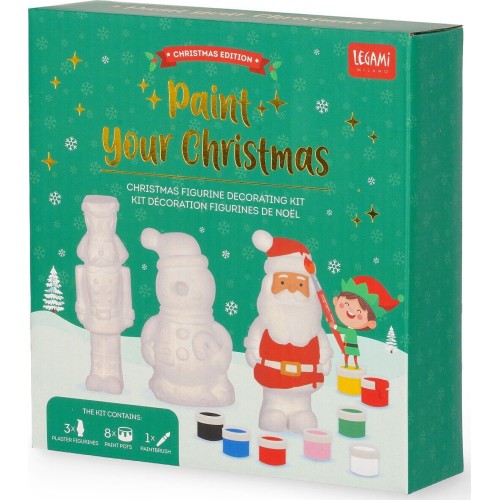 Κιτ ζωγραφικής Legami christmas figurine decorating kit - paint your christmas PSE0001 8052694045302