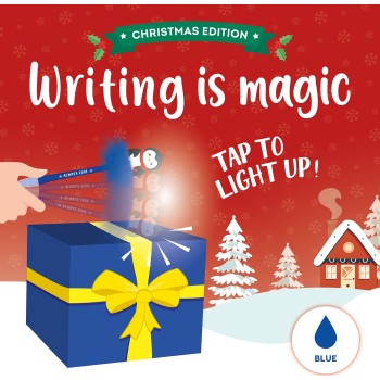 Στυλό που φωτίζει Legami light-up ballpoint pen - penguin - writing is magic PEP0001 8052694044893
