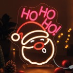 Legami Neon-effect LED Lamp - Santa Claus - Its a Sign santa claus NEL0002 8052694020088
