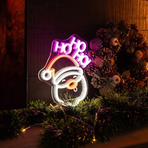 Legami Neon-effect LED Lamp - Santa Claus - Its a Sign santa claus NEL0002 8052694020088