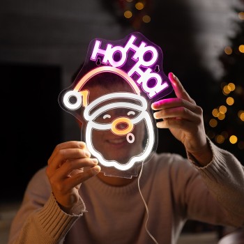 Legami Neon-effect LED Lamp - Santa Claus - Its a Sign santa claus NEL0002 8052694020088