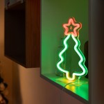 LegAmi Χριστουγεννιάτικο Διακοσμητικό Με φως - neon-effect LED Sign - its A Sign xmAs Tree Χριστουγεννιάτικο Δέντρο NEL0001 8052