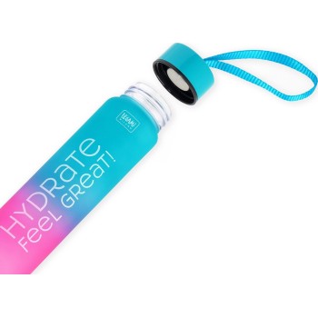 Legami 280 ml Mini Water Bottle - Sunrise Vibes - Love Yourself sunrise vibes GBTM0001 8052694022914