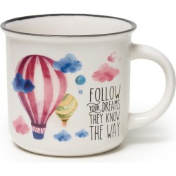 Legami Κούπα πορσελάνης - αερόστατο - Cup-puccino air balloon CUP0042 8052461962863