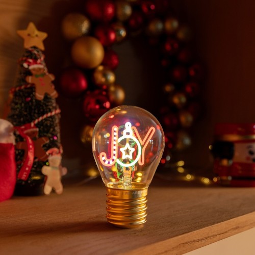 Legami Decorative Lightbulb-shaped Table Lamp - Joy - Bulb Fiction joy CLB0019 8052694045159