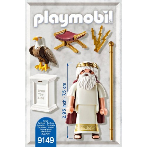 Playmobil History Θεός Δίας 9149 4008789091499