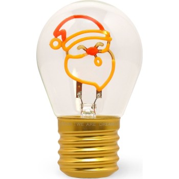 Legami Decorative Lightbulb-shaped Table Lamp - Santa Claus - Bulb Fiction santa c CLB0001 8052694020033