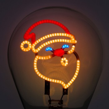 Legami Decorative Lightbulb-shaped Table Lamp - Santa Claus - Bulb Fiction santa c CLB0001 8052694020033