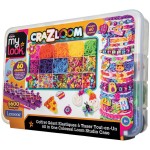 Lexibook Cra-Z-Art Όλα Σε 1- Βαλιτσάκι Με Εργαλειό Σετ Δημιουργίας Κοσμημάτων Με 5.600 Λαστιχάκια Και Αξεσουάρ 8+ Ετών, 1+ Παίκτ