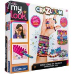 Lexibook Cra-Z-Art Rock And Roll Αργαλειός Ελαστικών Κοσμημάτων Σετ Δημιουργίας Βραχιολιών, Δαχτυλιδιών Και Κολιέ 8+ Ετών, 1+ Πα