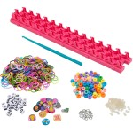 Lexibook cra-z-art  and roll stretch jewelry loom bracelet, ring and necklace making kit ages 8+, 1+ players 35.CRLOOM6 33807431