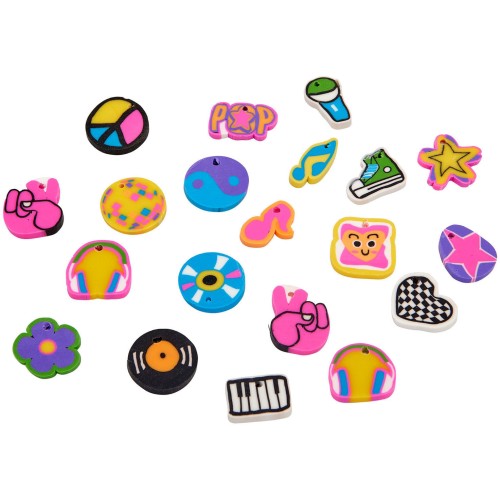Lexibook cra-z-art  and roll stretch jewelry loom bracelet, ring and necklace making kit ages 8+, 1+ players 35.CRLOOM6 33807431