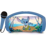 Lexibook Stitch Childrens Speaker With Light and Microphone Karaoke Wireless Bluetooth Speaker With Light Effects and Microphone