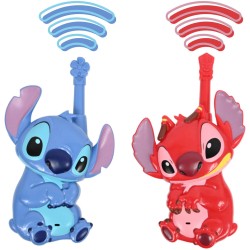 Lexibook Disney Stitch Stitch Walkie Talkies 500m Wireless Communication With 3D Designs 3+, 2+ Players 25.TW18D 3380743105949