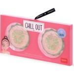 Legami Cucumber Reusable Cooling Eye Pads - Chill Out cucumber EYP0002 / EYPKIT2 8052461965963