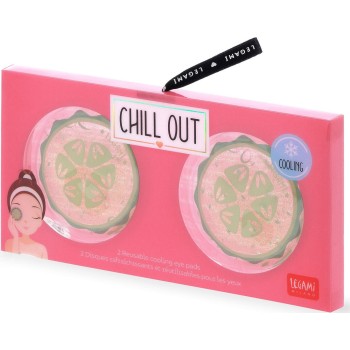 Legami Cucumber Reusable Cooling Επιθέματα Για Τα Μάτια - Chill Out Αγγούρι EYP0002 / EYPKIT2 8052461965963