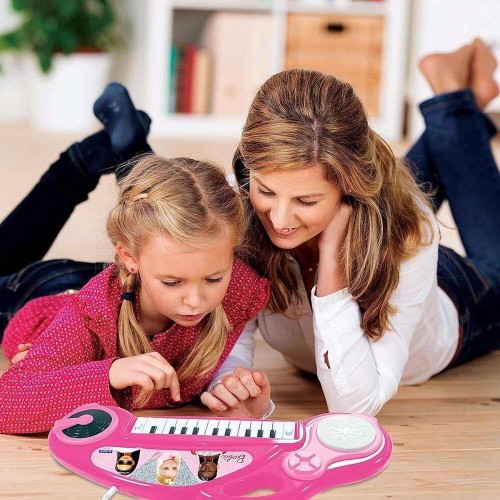 Lexibook Electronic Harmonium With Lights And Microphone Barbie 25.K704BB 3380743102597