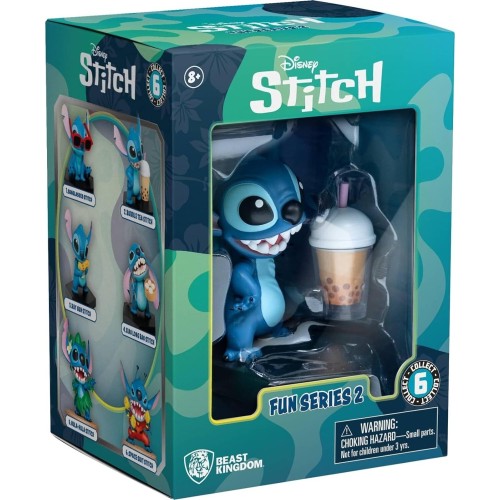 YuMe Disney Stitch stitch hero box window box fun series 2 - stitch with bubble tea TOY-0238 4895217558675