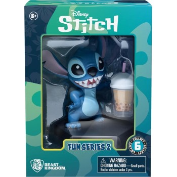 YuMe Disney Stitch stitch hero box window box fun series 2 - stitch with bubble tea TOY-0238 4895217558675