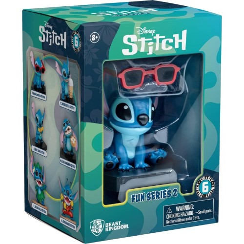 YuMe Disney Stitch stitch hero box window box fun series 2 - stitch with sunglasses TOY-0238 4895217558668