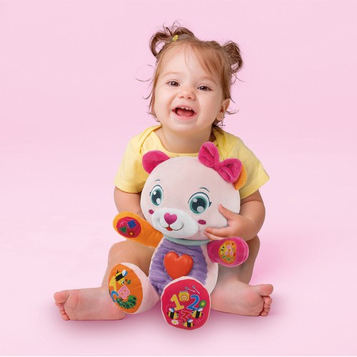 As company Baby Clementoni Interactive Teddy Bear Nena(63429) (Speaks Greek) 1000-63429 8005125634293