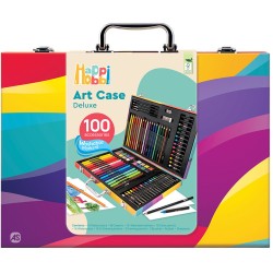 As company Happi Hobbi Happihobbi Art Case Deluxe Rainbow With100 Accessories (ΕΝ) 1038-82057 5203068820572
