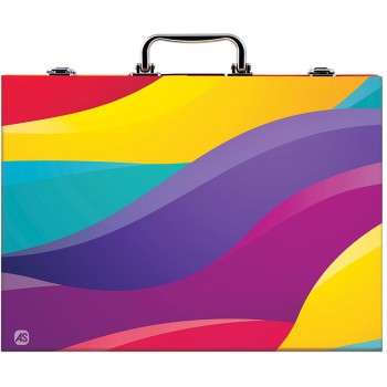 As company Happi Hobbi Happihobbi Κασετίνα Ζωγραφικής Deluxe 100 Αξεσουάρ Rainbow (ΕΝ) 1038-82057 5203068820572
