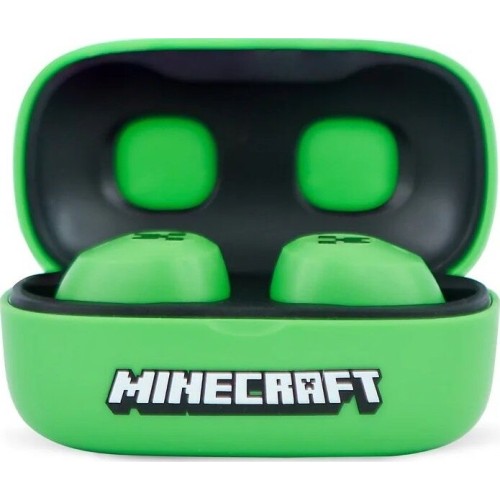 otl technologies Otl Children's Headphones - Minecraft 3D Character, Tws, Green  5055371629041