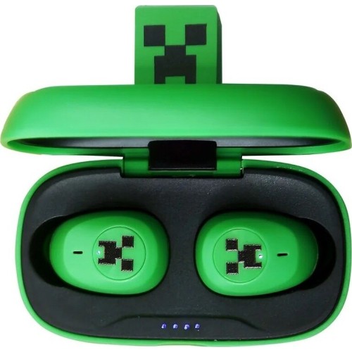 otl technologies Otl Children's Headphones - Minecraft 3D Character, Tws, Green  5055371629041