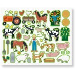 Melissa and Doug Melissa & Doug επαναχρησιμοποιούμενα αυτοκόλλητα - 3 σχεδια 6075360 681147006386