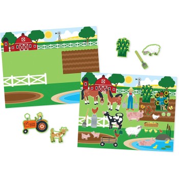 Melissa and Doug Melissa & Doug επαναχρησιμοποιούμενα αυτοκόλλητα - 3 σχεδια 6075360 681147006386