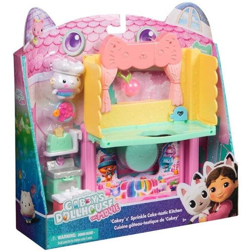 Spin Master Gabbys Dollhouse Gabby's Dollhouse Movie - Mini Set Rooms 6072921 681147067271
