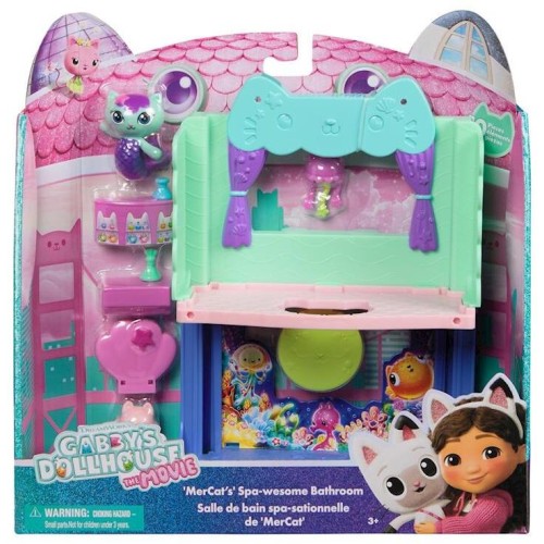Spin Master Gabbys Dollhouse Gabby's Dollhouse Movie - Mini Set Rooms 6072921 681147067271