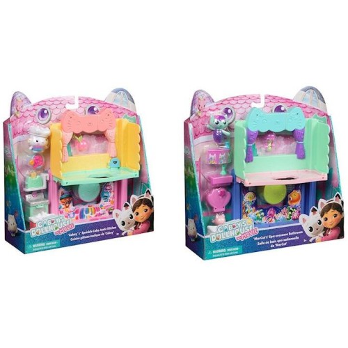Spin Master Gabbys Dollhouse Gabby's Dollhouse Movie - Mini Set Rooms 6072921 681147067271